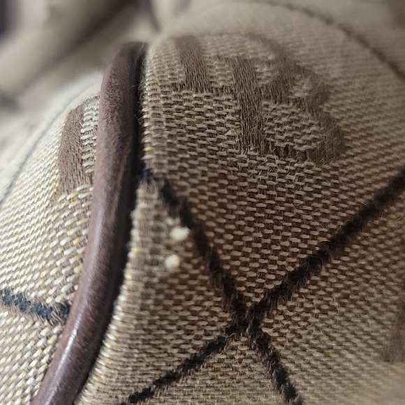 Dooney & Bourke Vintage Y2K Signature Monogram Shoulder Bag w/ Matching Wallet - Picture 11 of 16